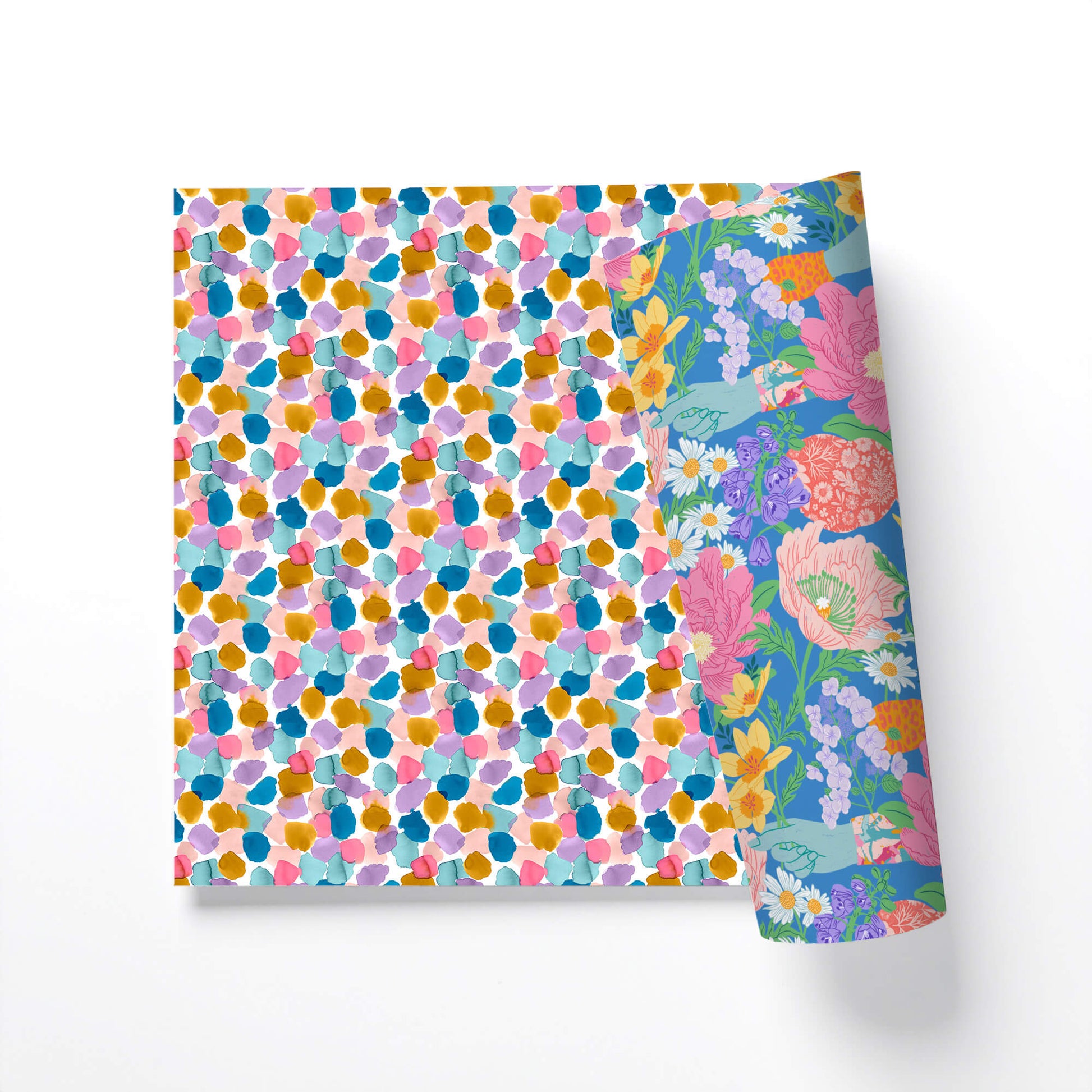 Friendship Garden Double Sided Flat Wrap