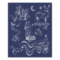 Woodland Constellations Art Print