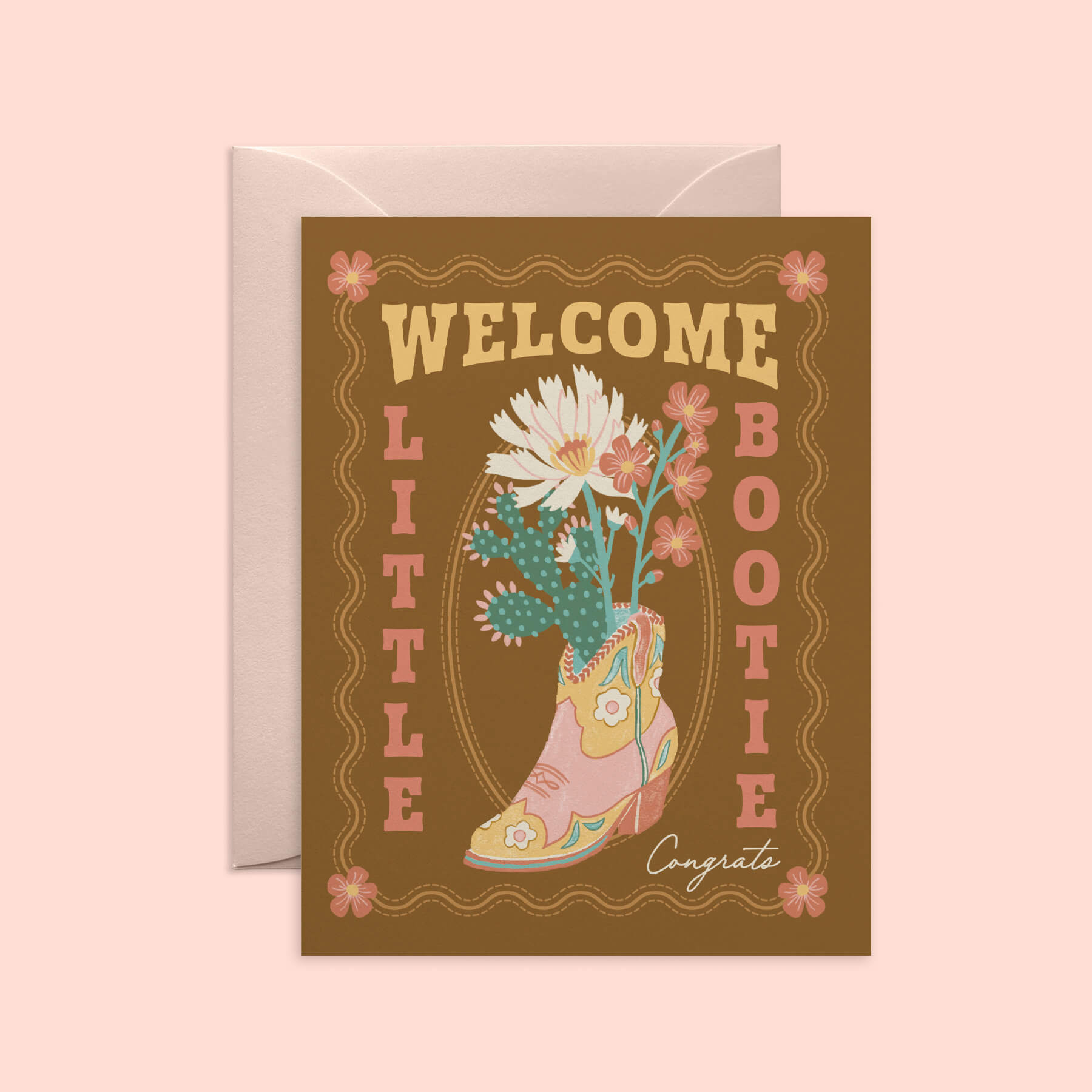 Little Bootie Baby Card