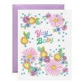Yay Baby Flowers Baby Card