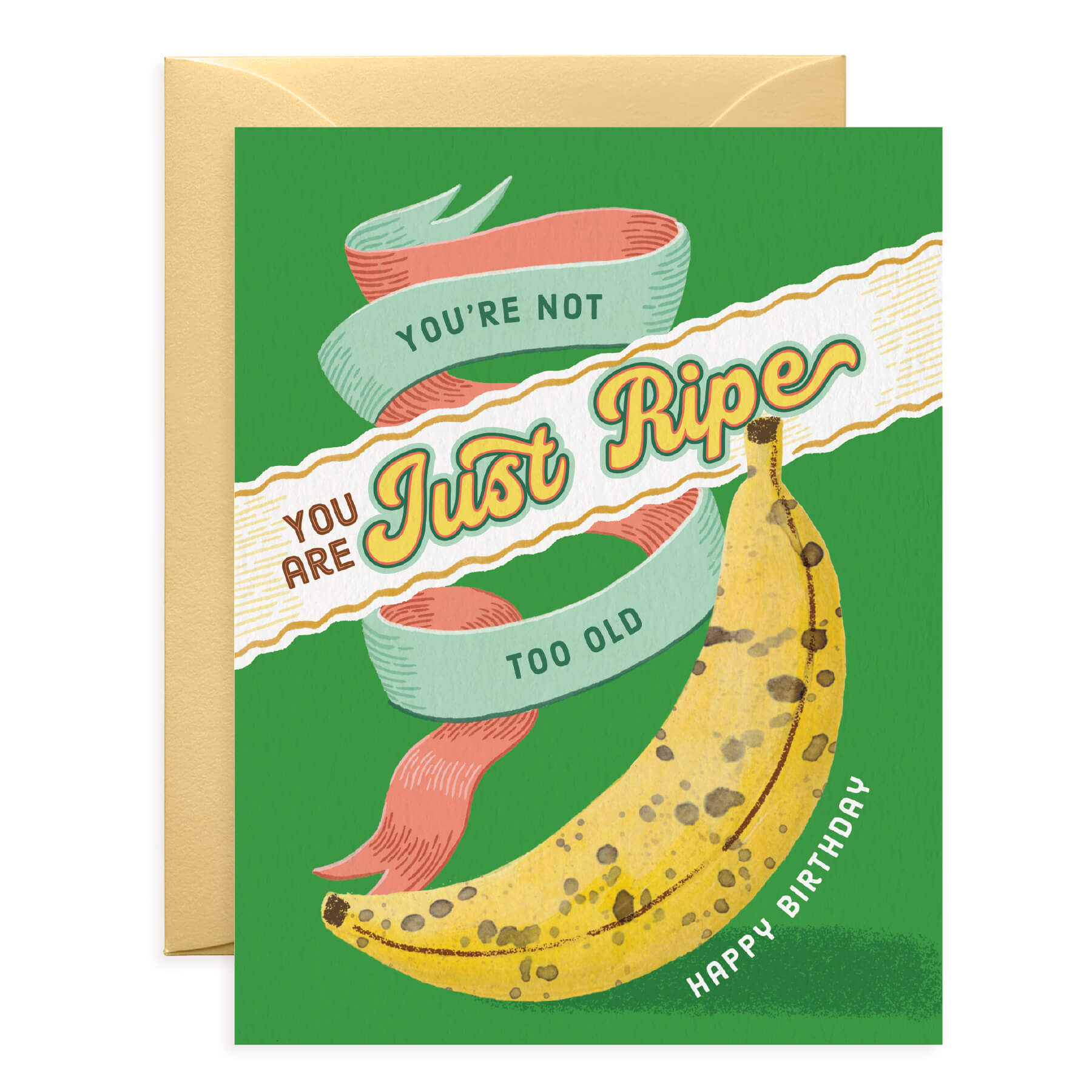 Ripe Banana Birthday Card