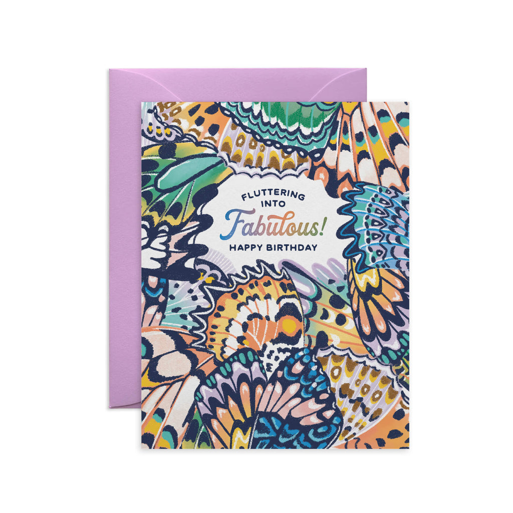 New Beginnings Butterfly Wings Friendship Card