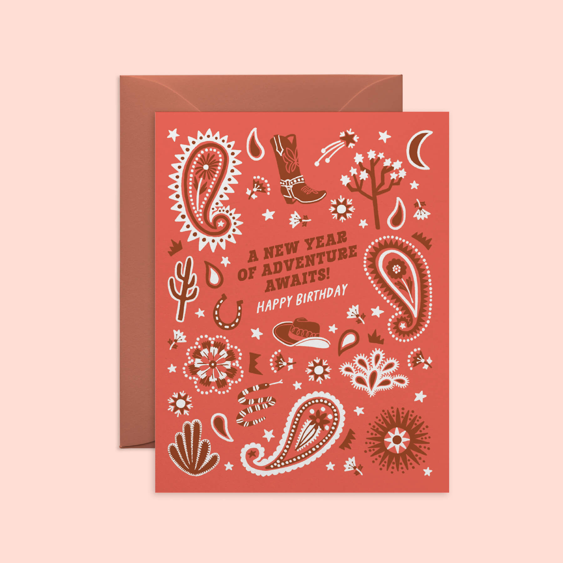 Adventurous Bandana Birthday Card