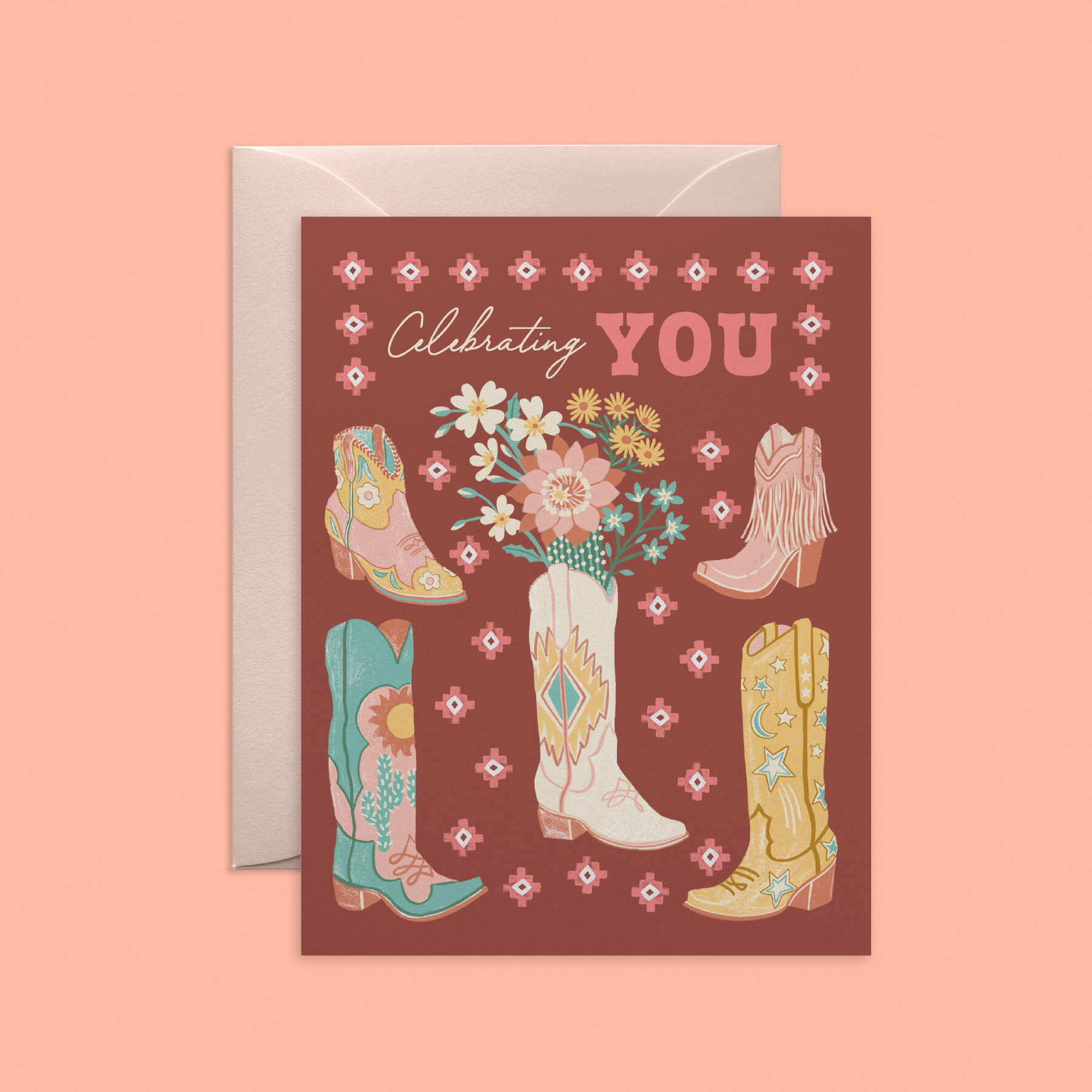 Cowgirl Boots Card