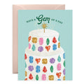 Gem Cake Congrats Card