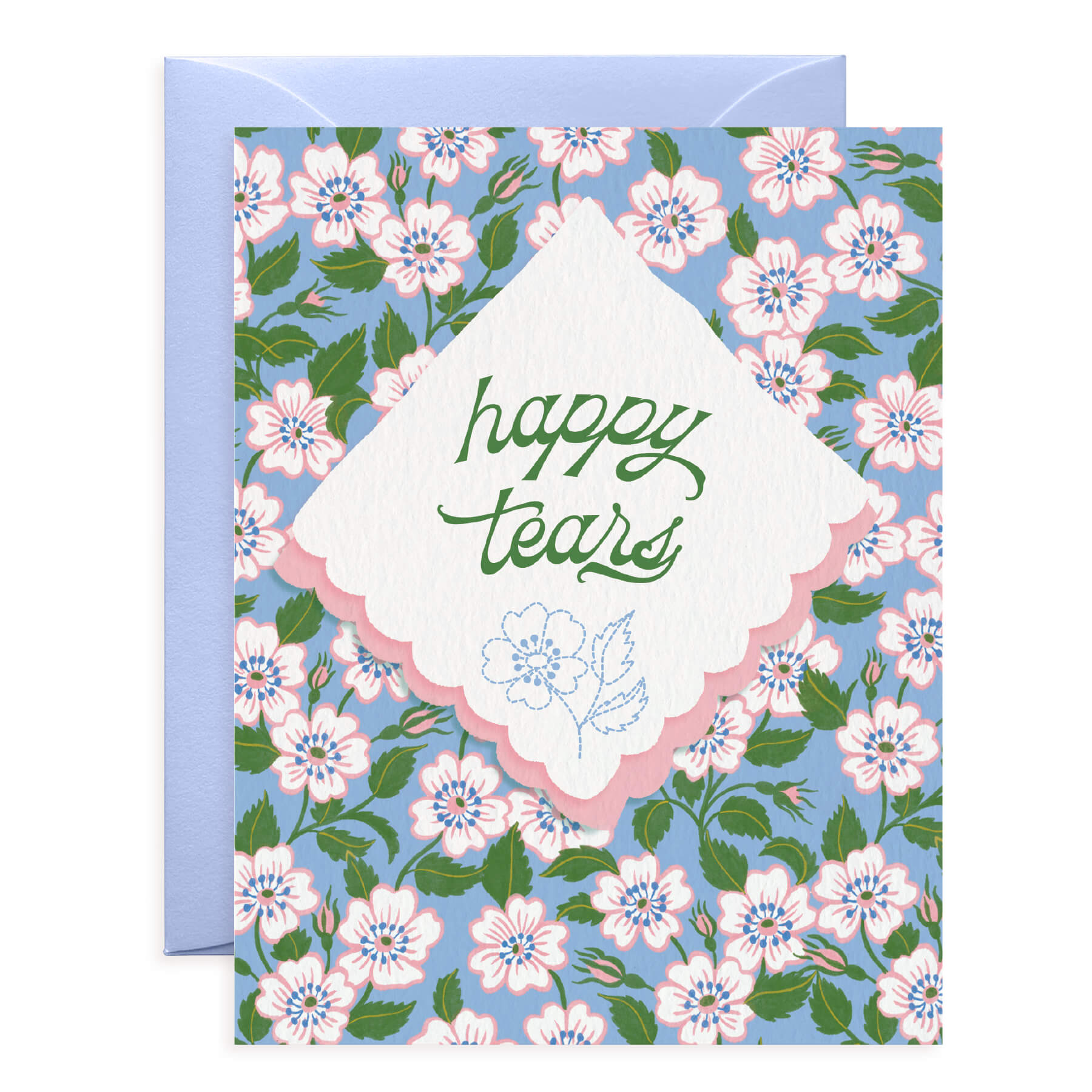 Happy Tears Handkerchief Congrats Card