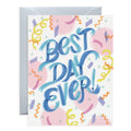 Best Day Ever Confetti Congrats Card