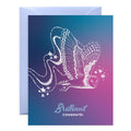 Brilliant Starlit Owl Congratulations Card