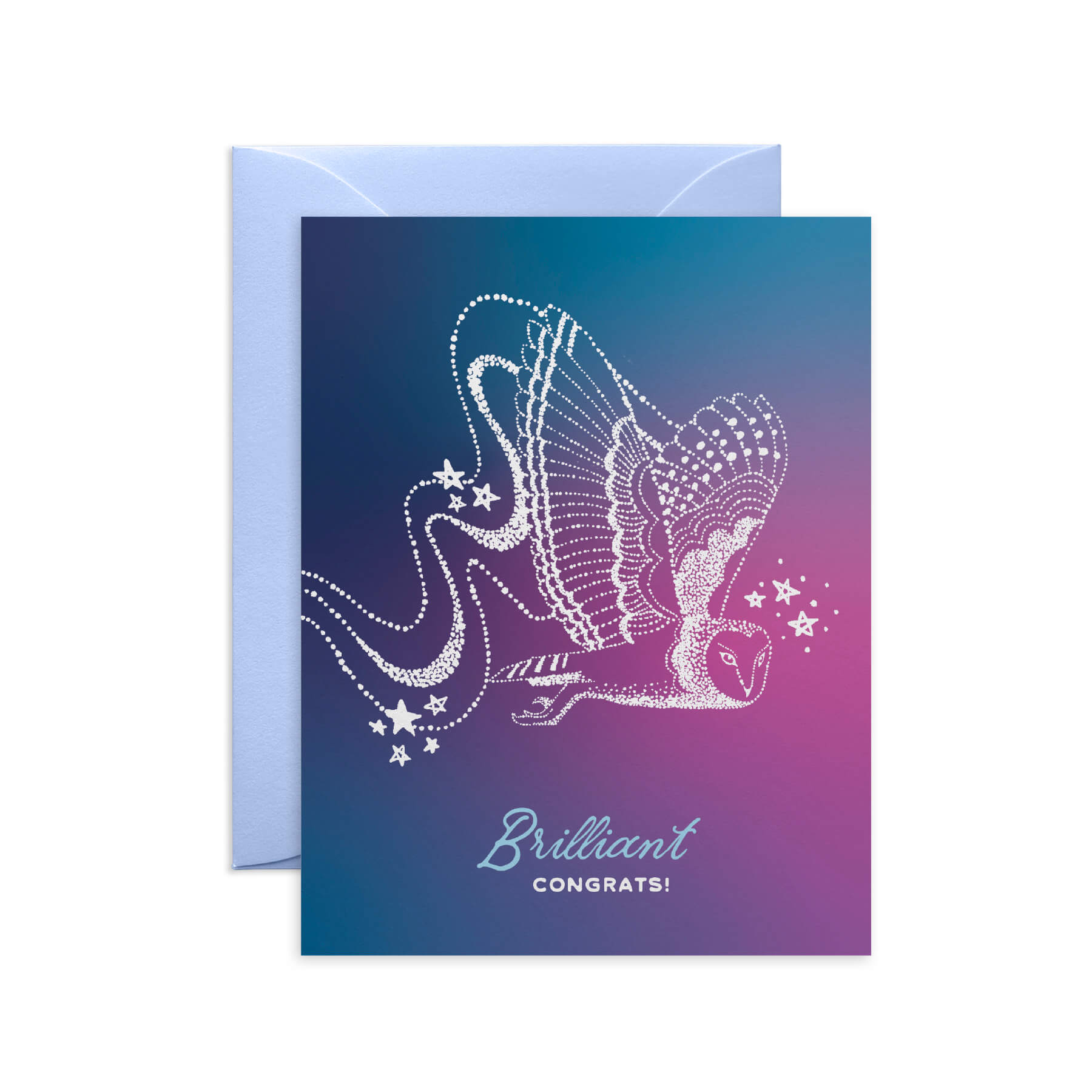 Brilliant Starlit Owl Congratulations Card