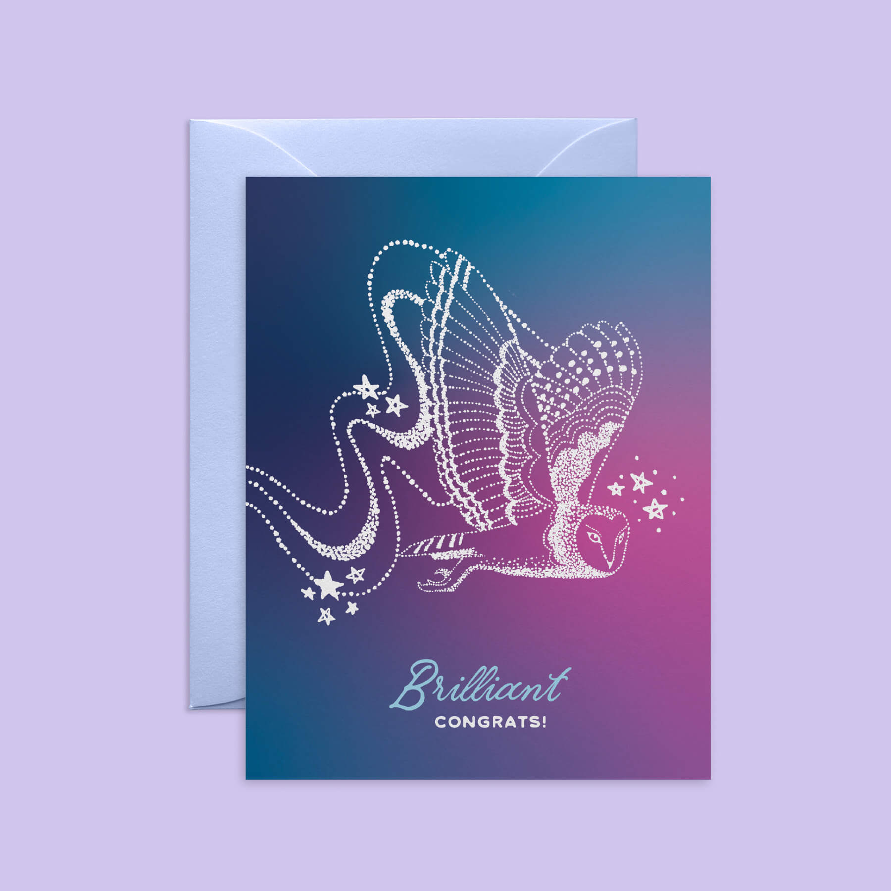 Owl Constellation Card