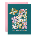 You're Never Alone Butterfly Friendship Card
