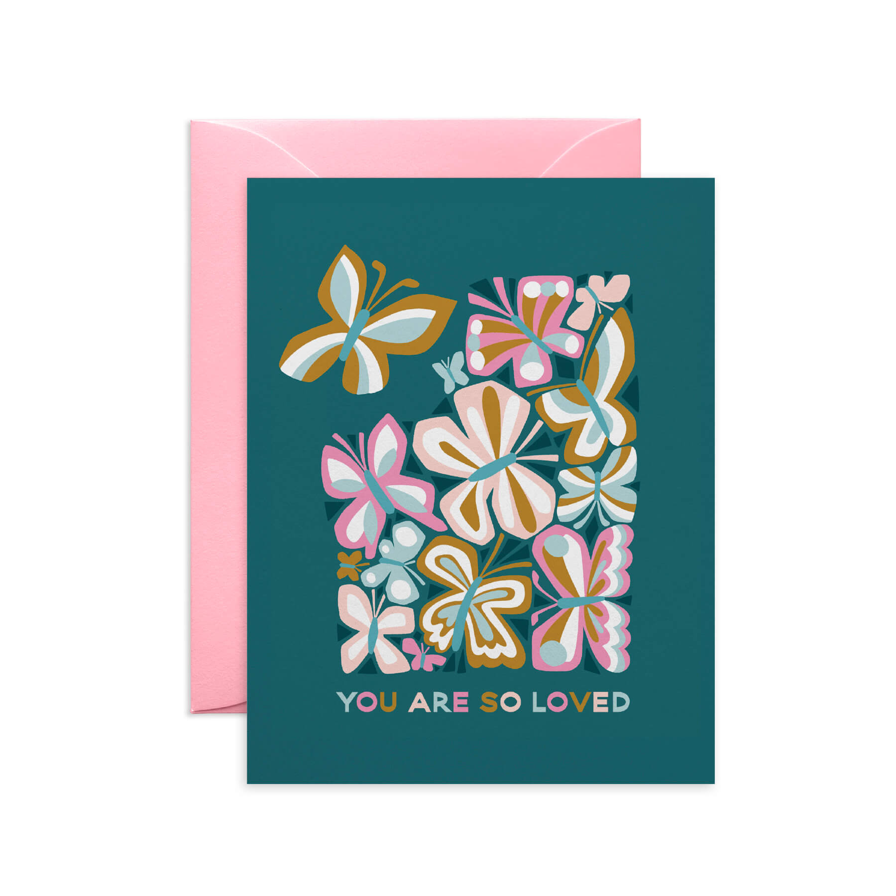 You're Never Alone Butterfly Friendship Card
