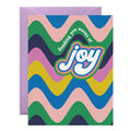 Waves of Joy Retro Stripe Friendship Card