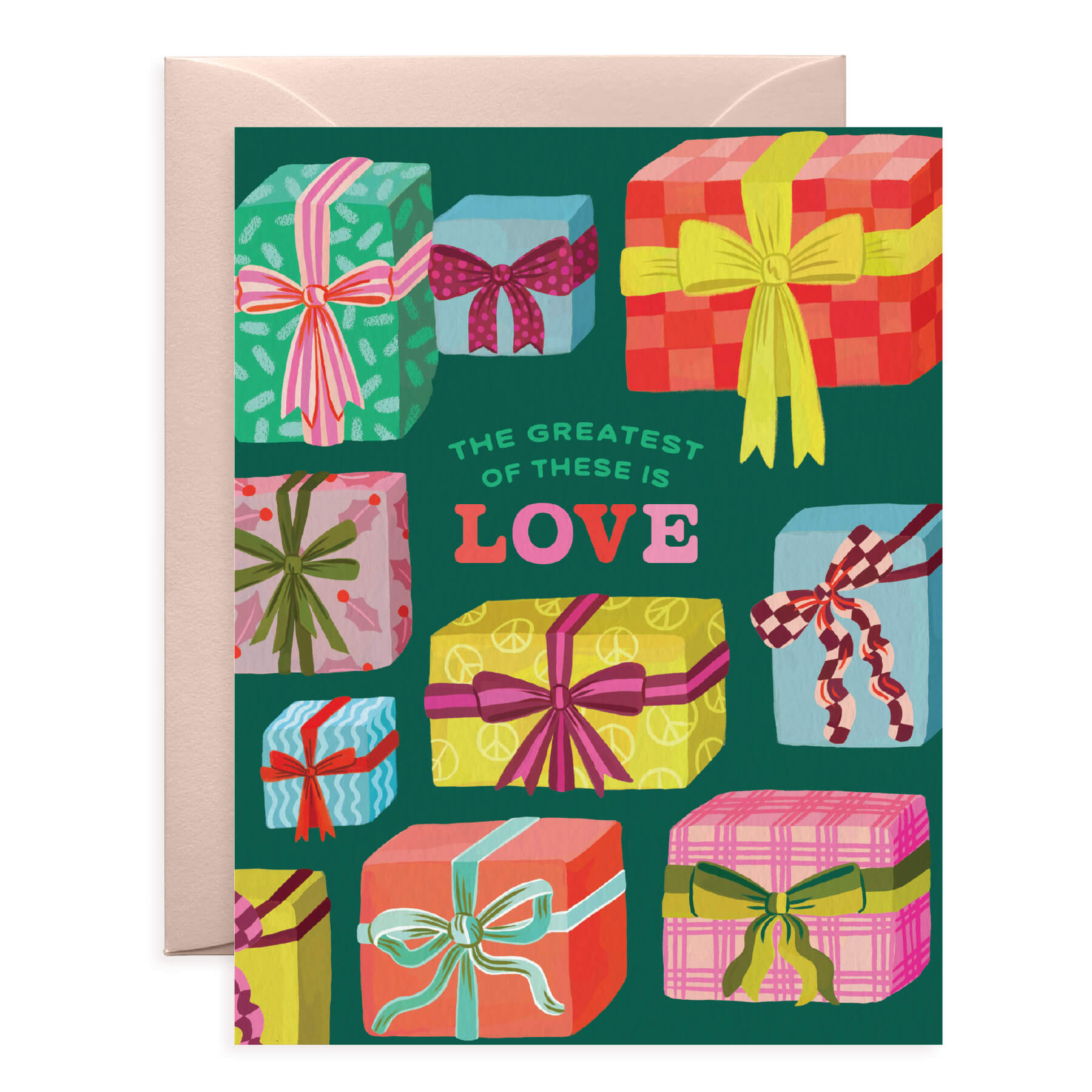 Greatest is Love Presents Holiday Card