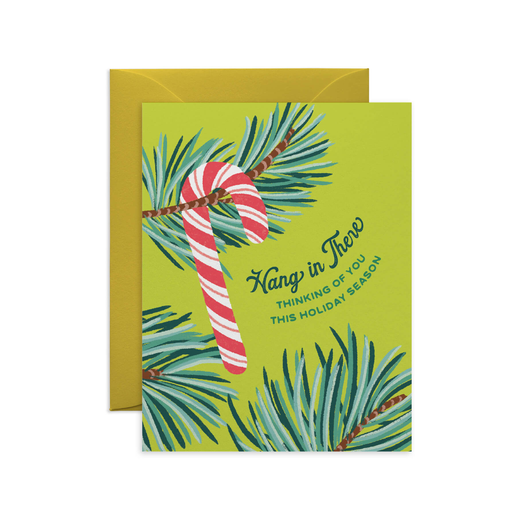 Hang in There Holiday Support Thinking of You Card