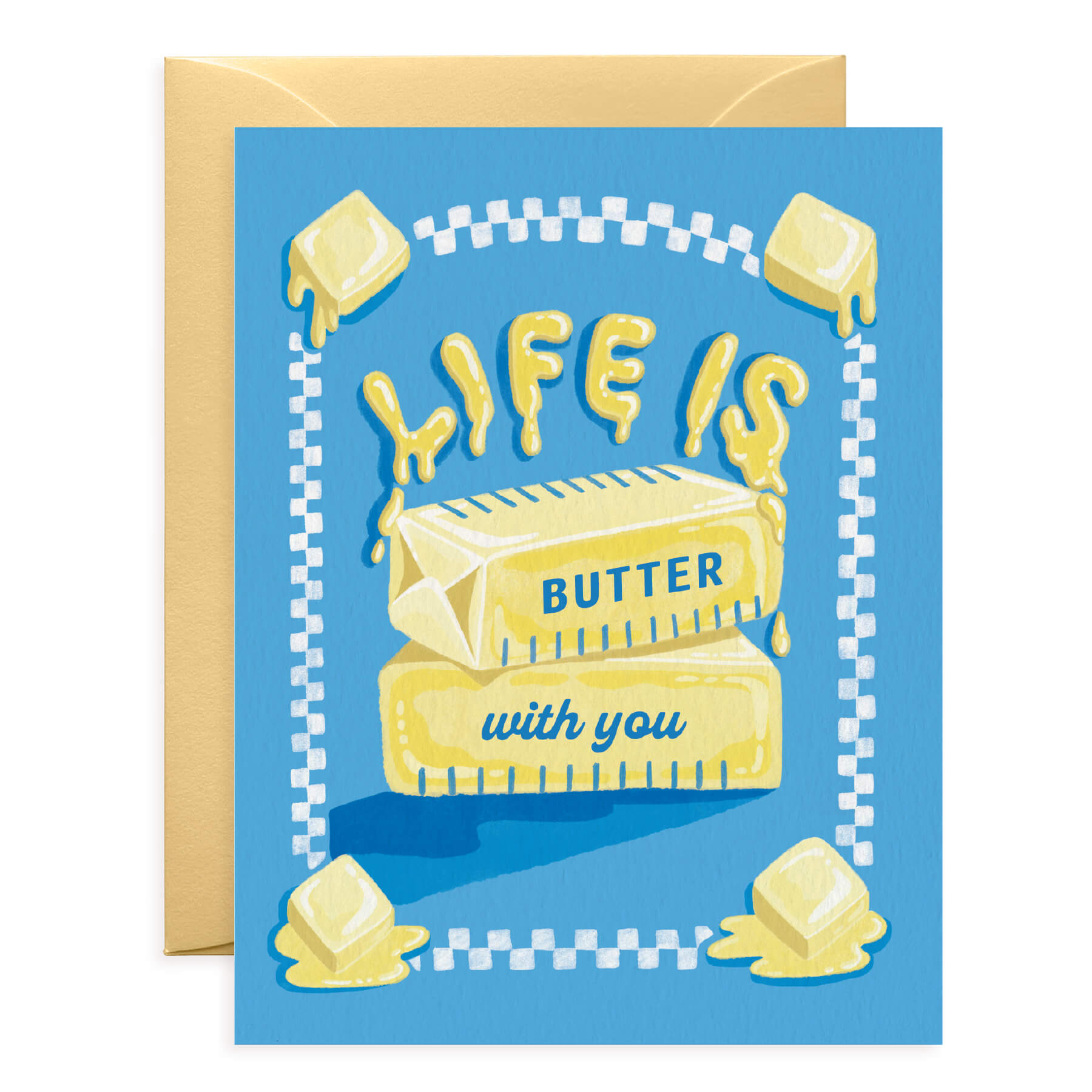 Butter with You Love & Friendship Card
