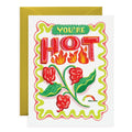 Carolina Reaper Hot Pepper Love & Friendship Card