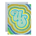 I Love Us Type Love & Friendship Card