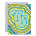 I Love Us Type Love & Friendship Card