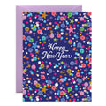 Happy New Year Sparkly Sequins Card