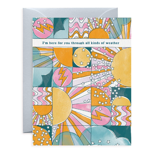 Through All Life's Storms Sympathy Card