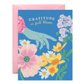 Gratitude Blooms Garden Thank You Card
