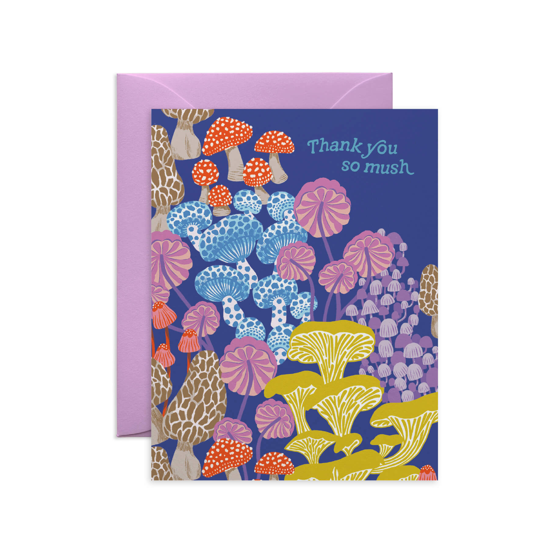 Thank You "So Mush" Magical Mushroom Card