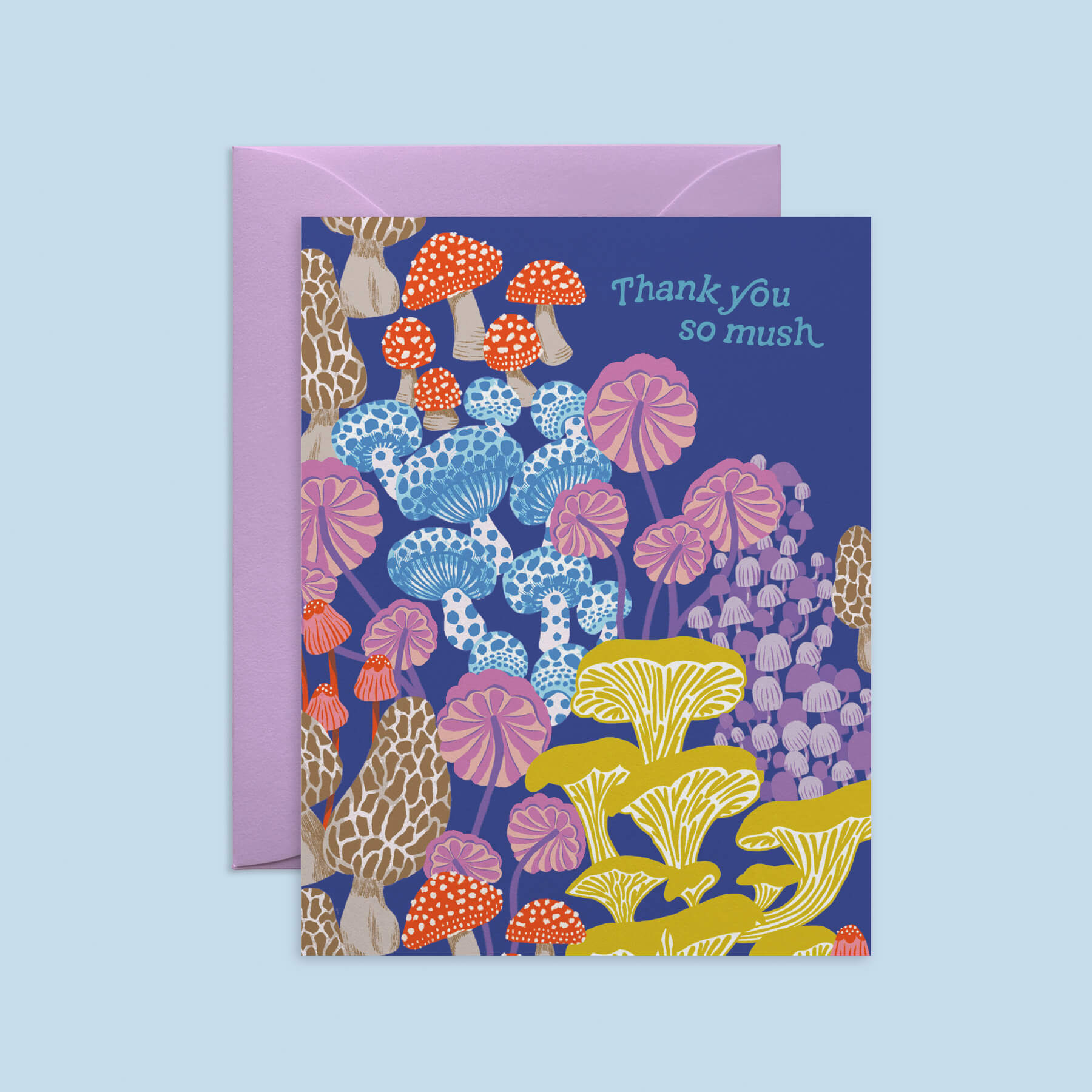 Mushroom Magic Thank You Card