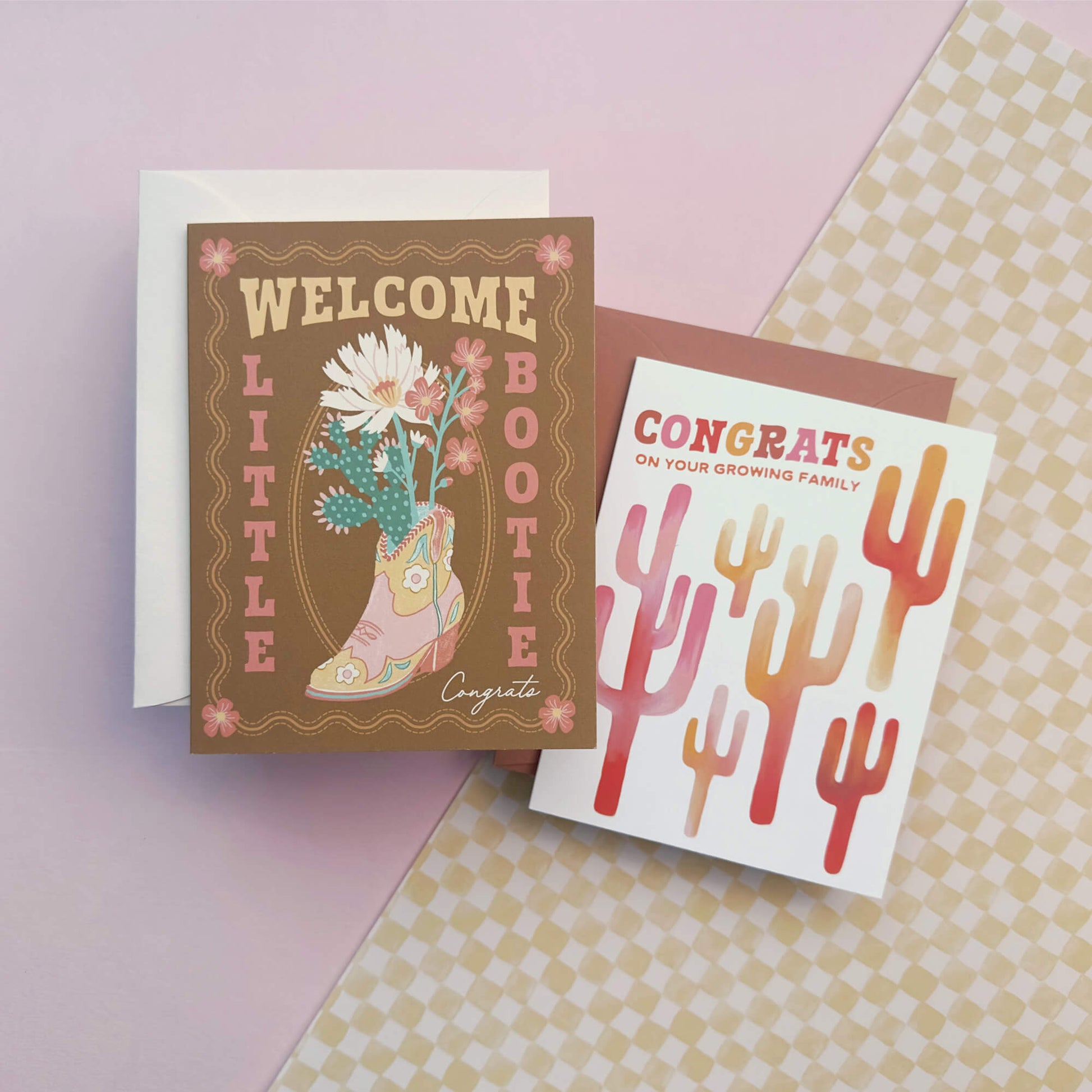 Little Bootie Baby Card
