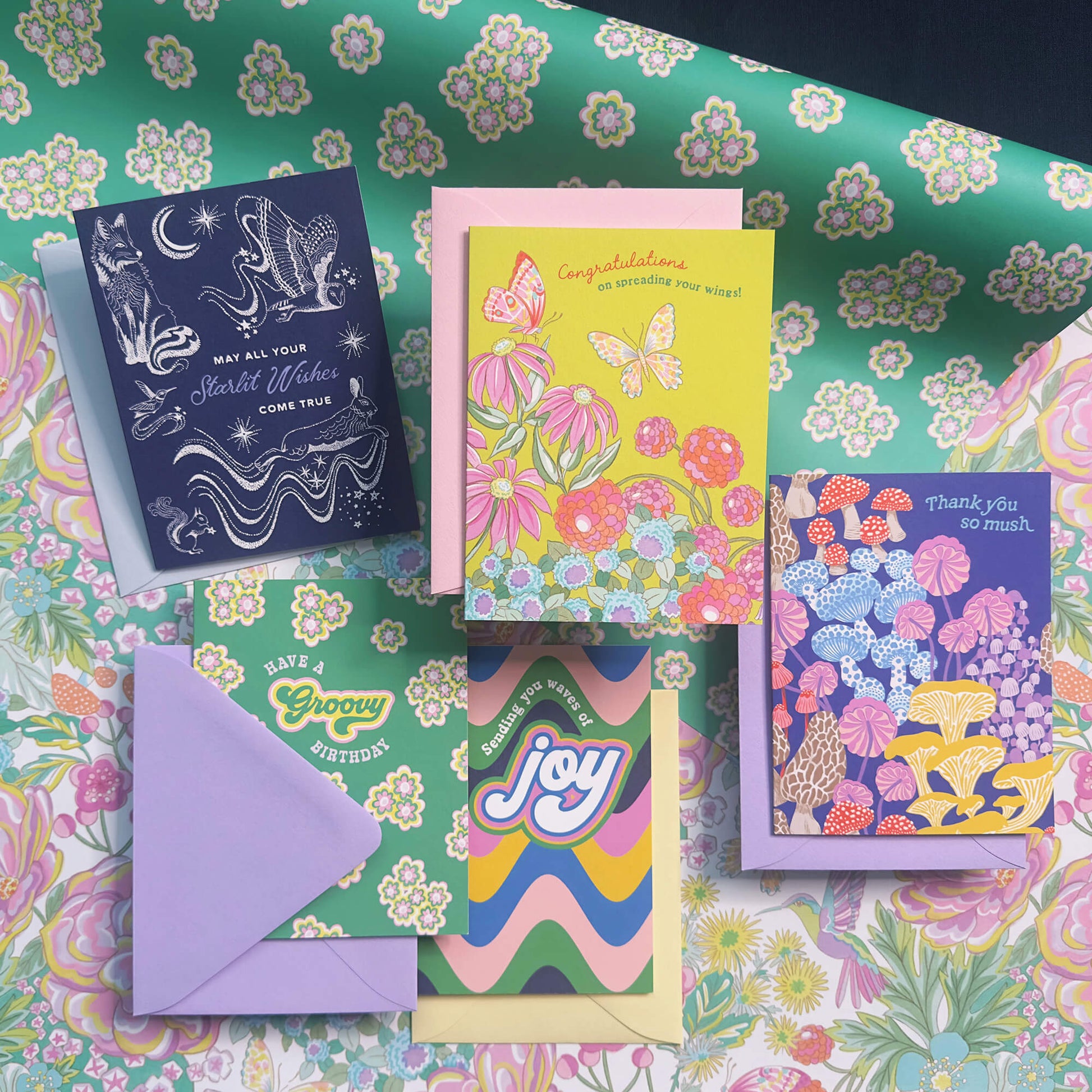 Groovy Daisy Birthday-Card