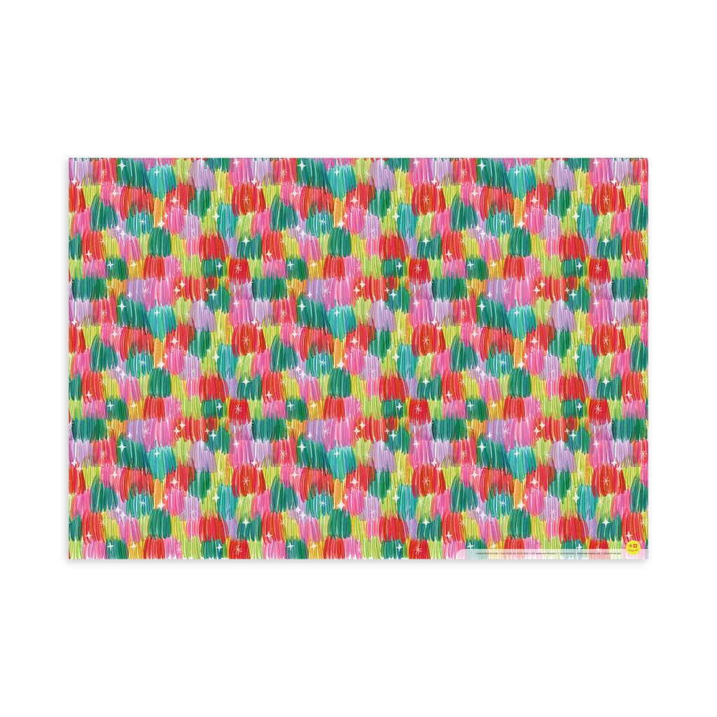 Fringe, Flat Wrap, Single-Sided, Set of 3