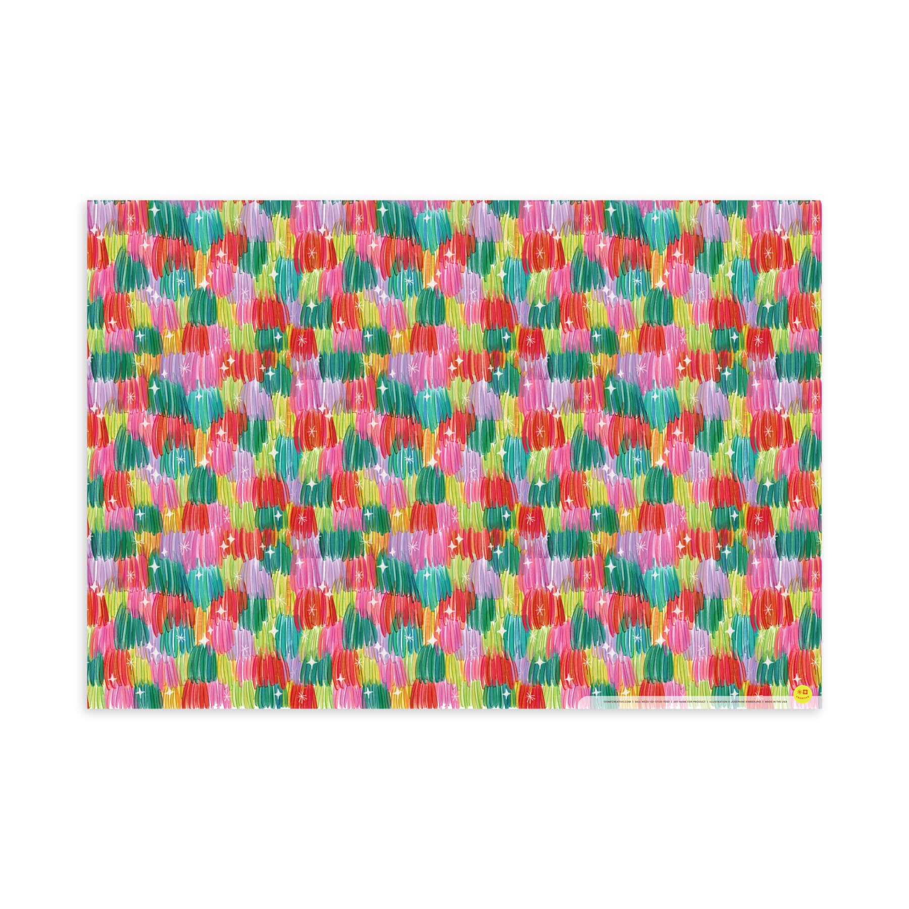 Fringe, Flat Wrap, Single-Sided, Set of 3