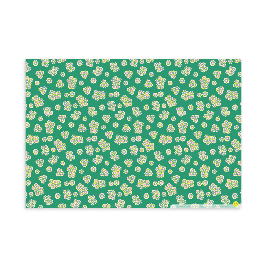 Groovy Daisy, Flat Wrap, Single-Sided, Set of 3