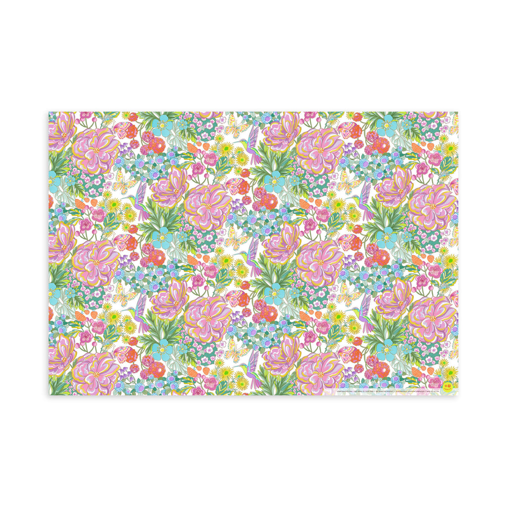 Magic Garden, Flat Wrap, Single-Sided, Set of 3