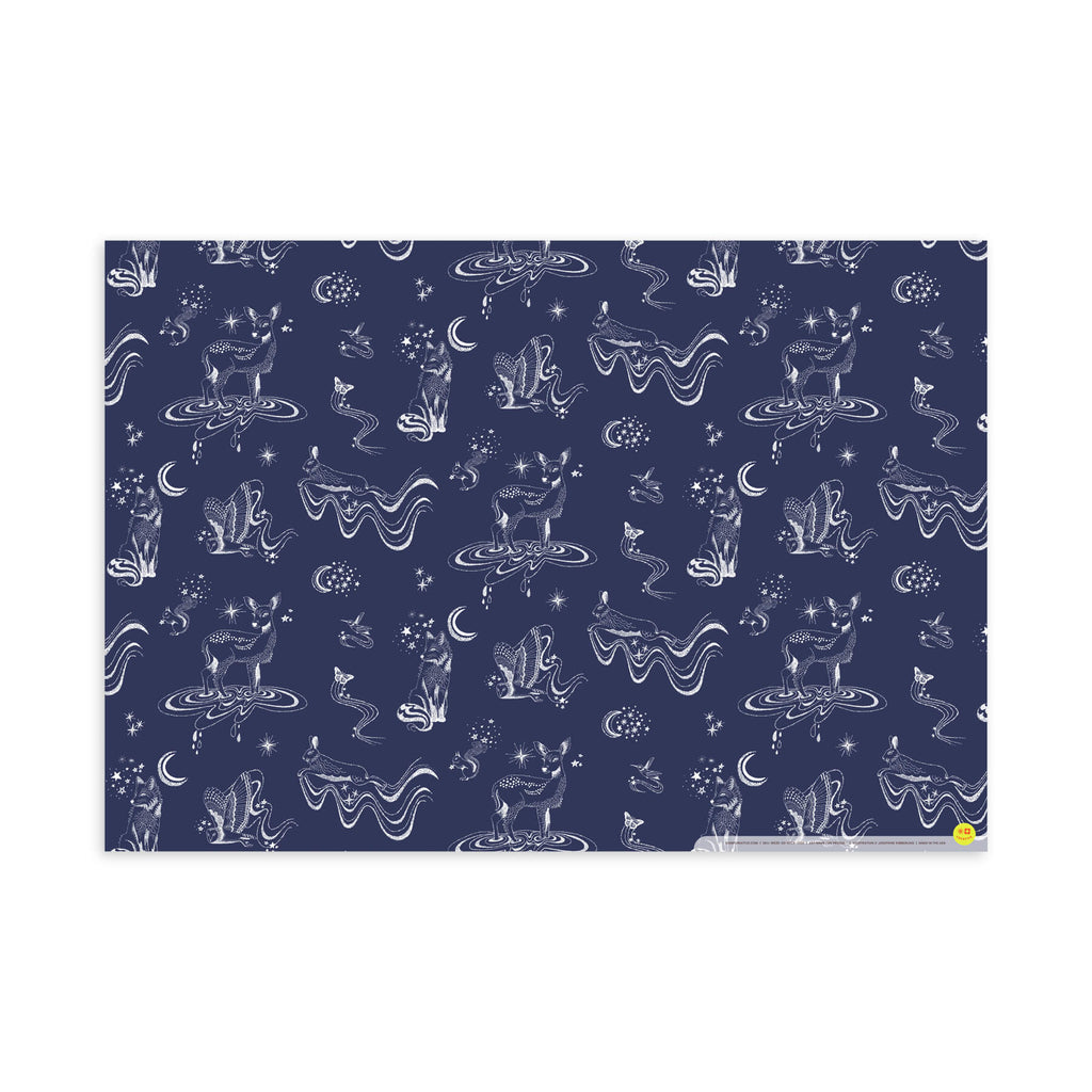Woodland Constellations, Flat Wrap, Single-Sided, Set of 3