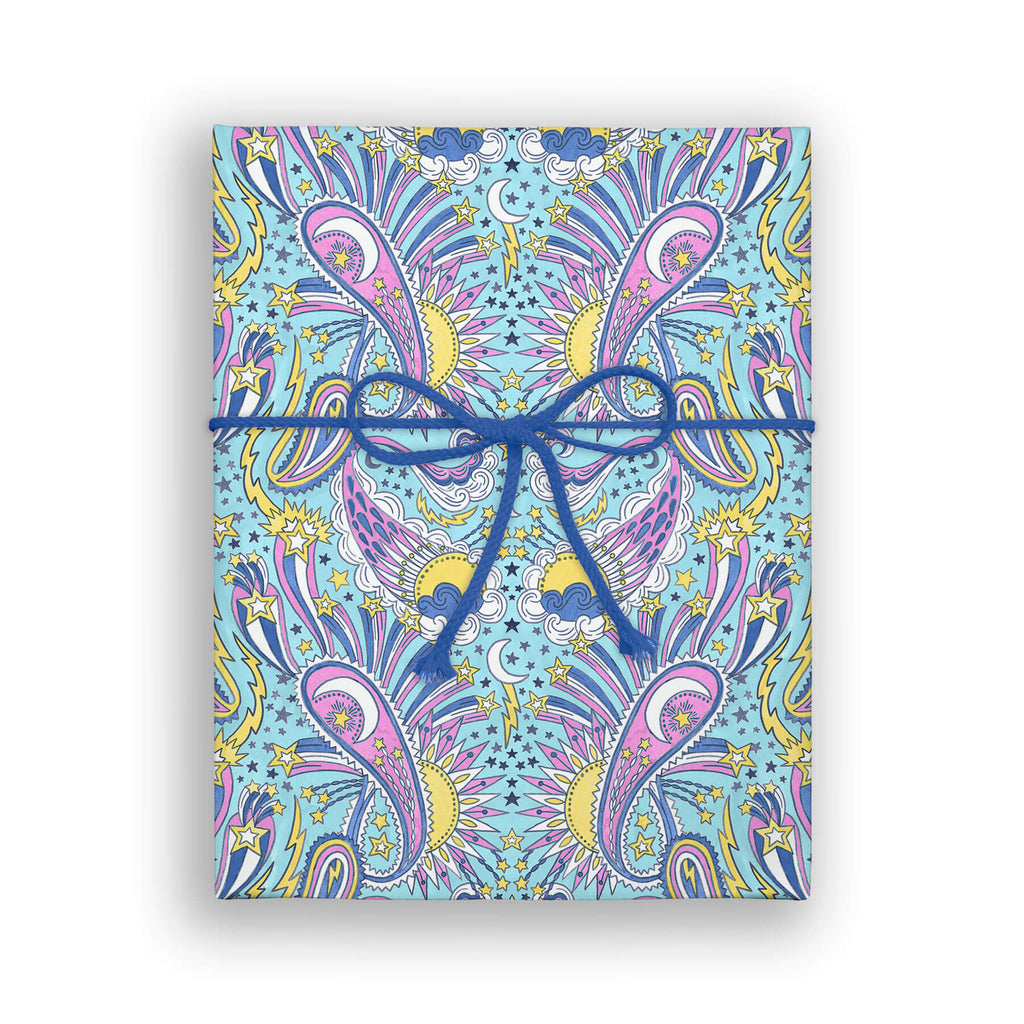 Celestial Paisley Double Sided Flat Wrap