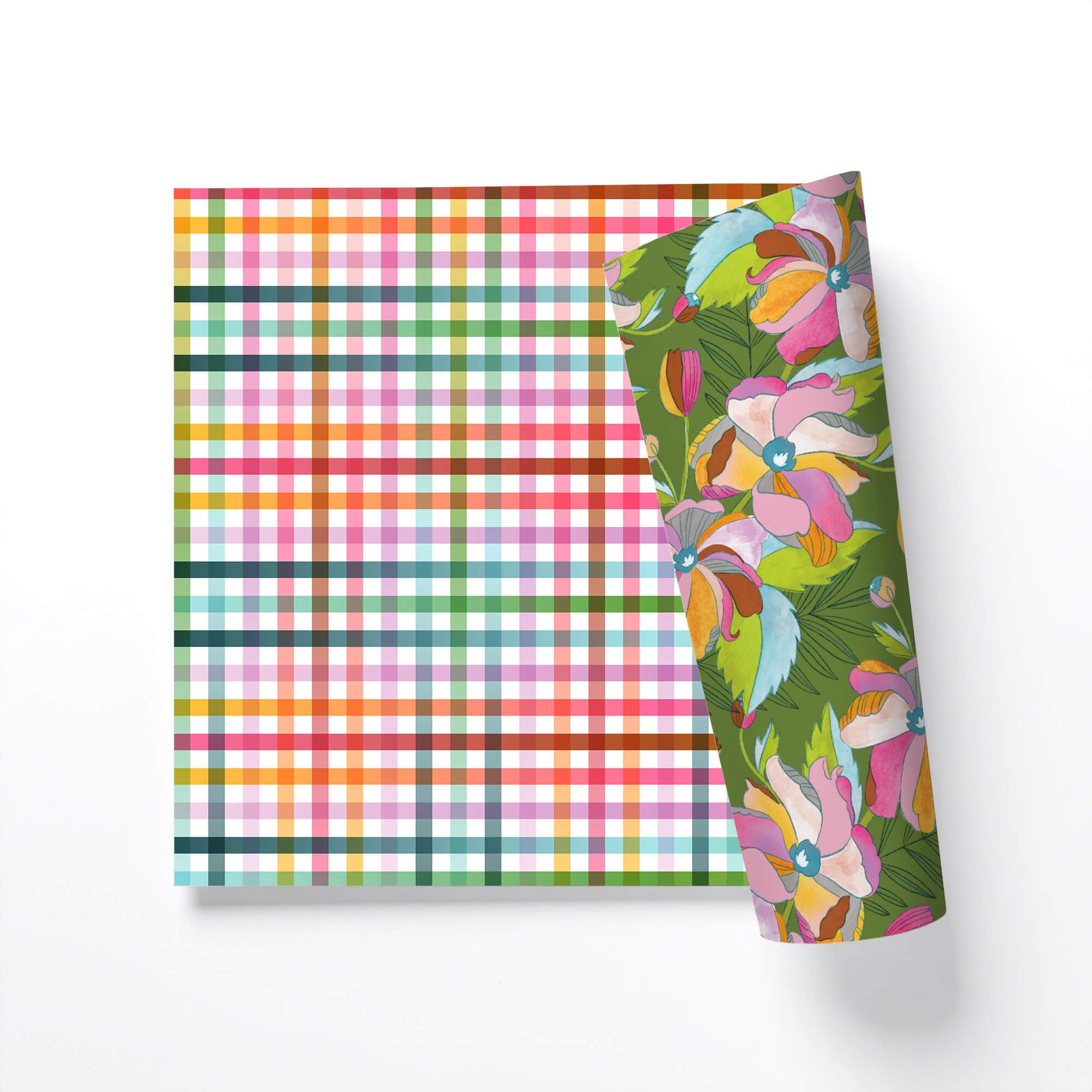 Floral Dream Double Sided Flat Wrap