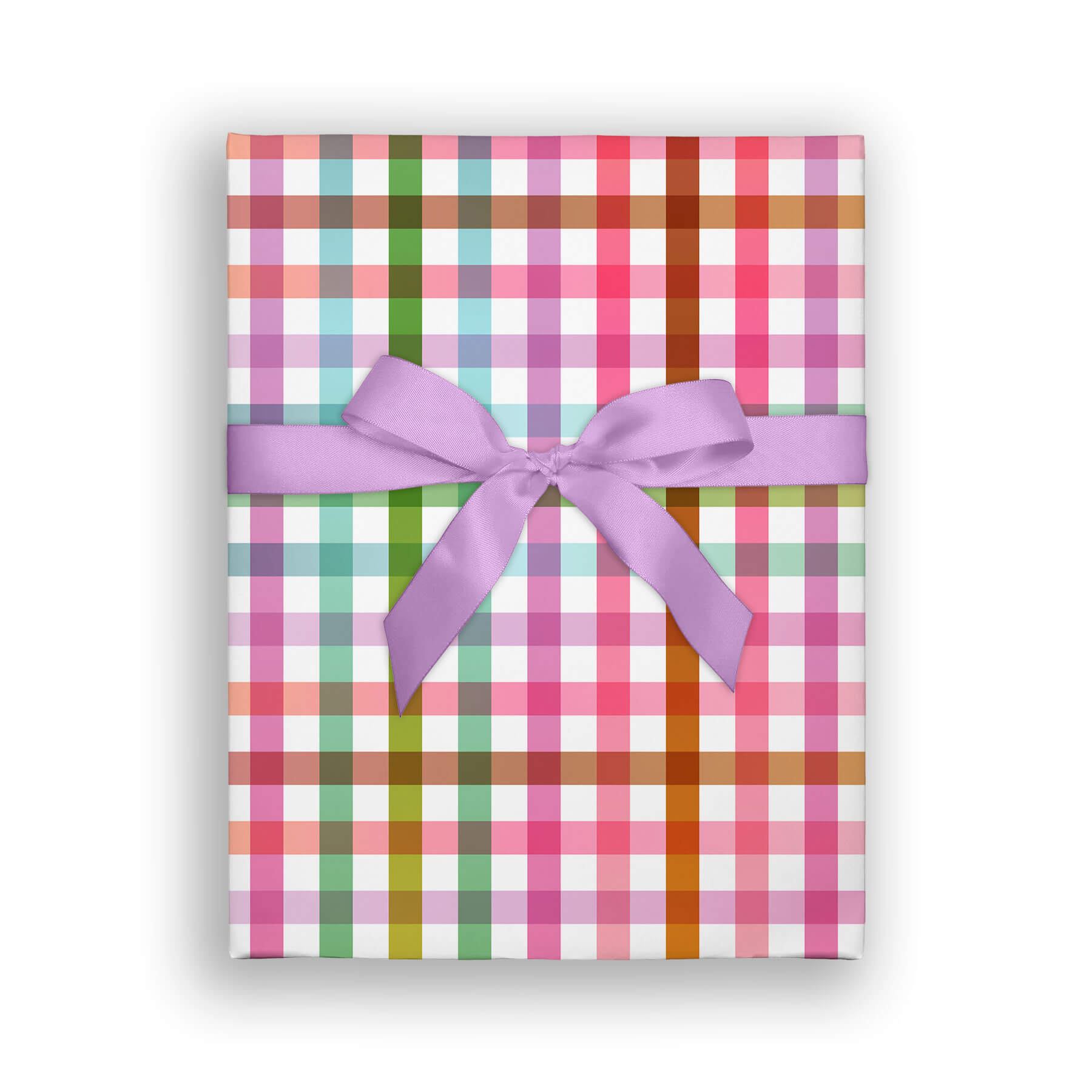 Dawn Plaid, Flat Wrap, Single-Sided, Set of 3