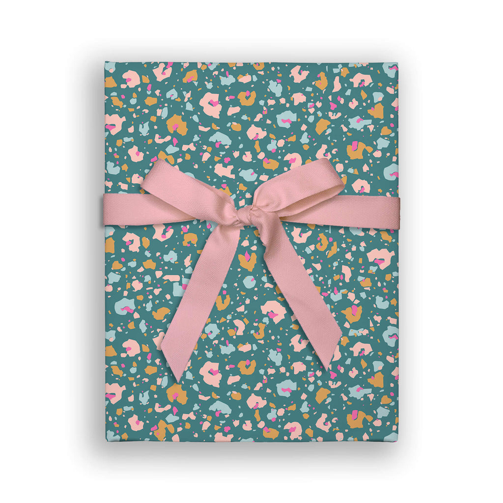 Leopard Print Flat Wrap Variety Set, Single-Sided, Set of 3 Unique Designs