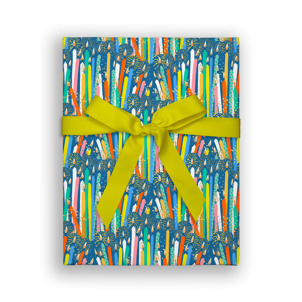 Many Candles, Flat Wrap, Single-Sided, Set of 3