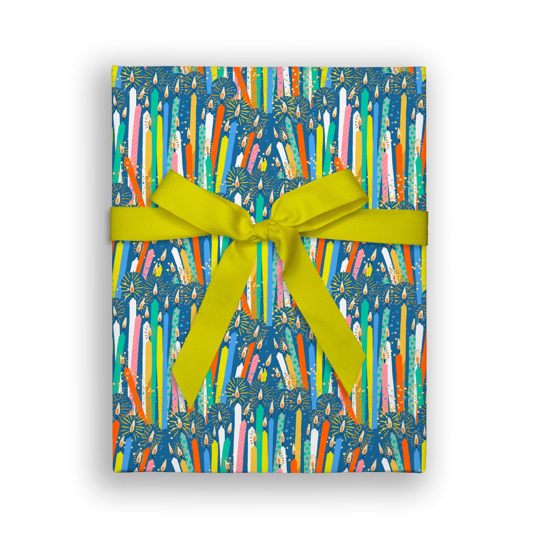 Many Candles, Flat Wrap, Single-Sided, Set of 3