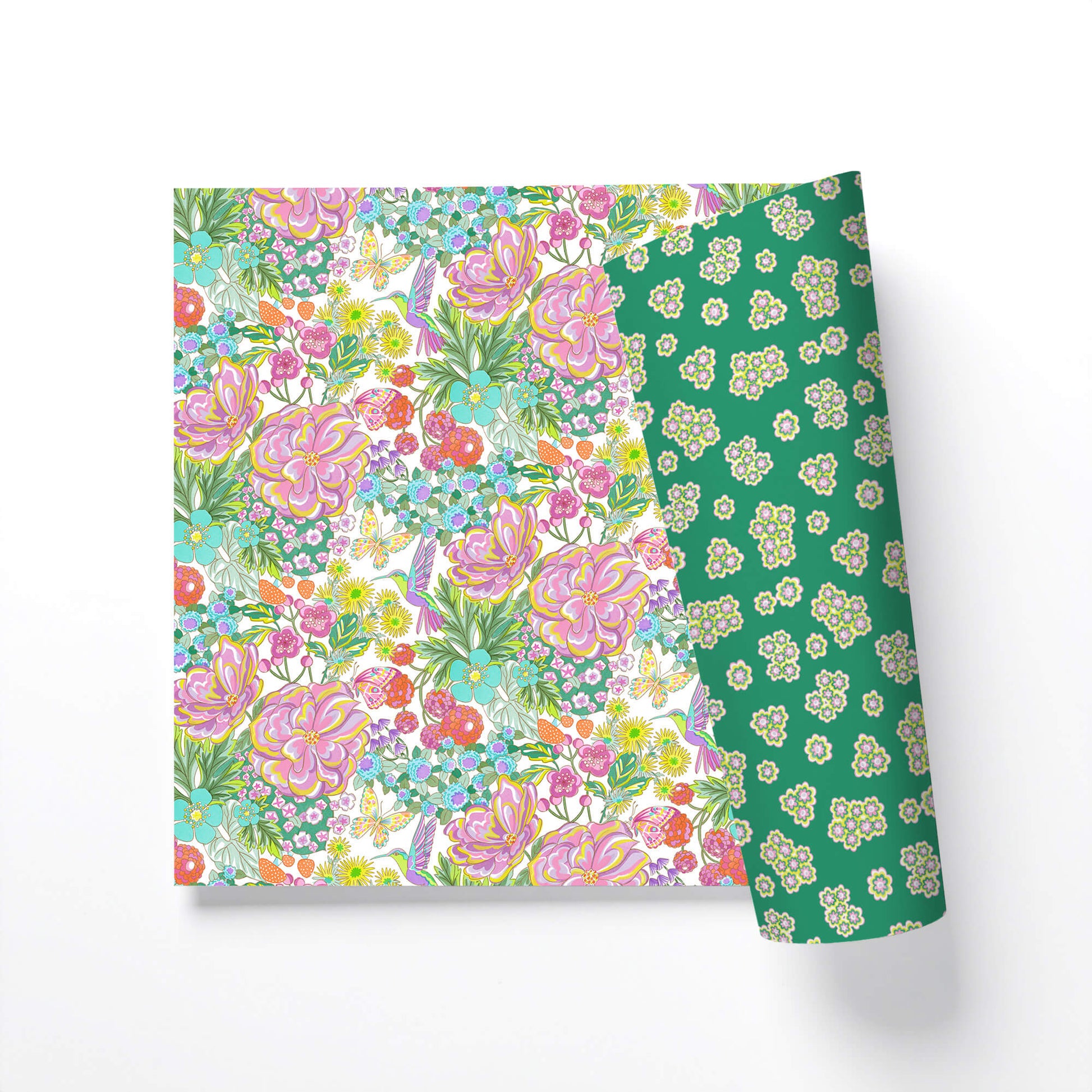 Enchanted Magic Garden Double-Sided Gift Wrap