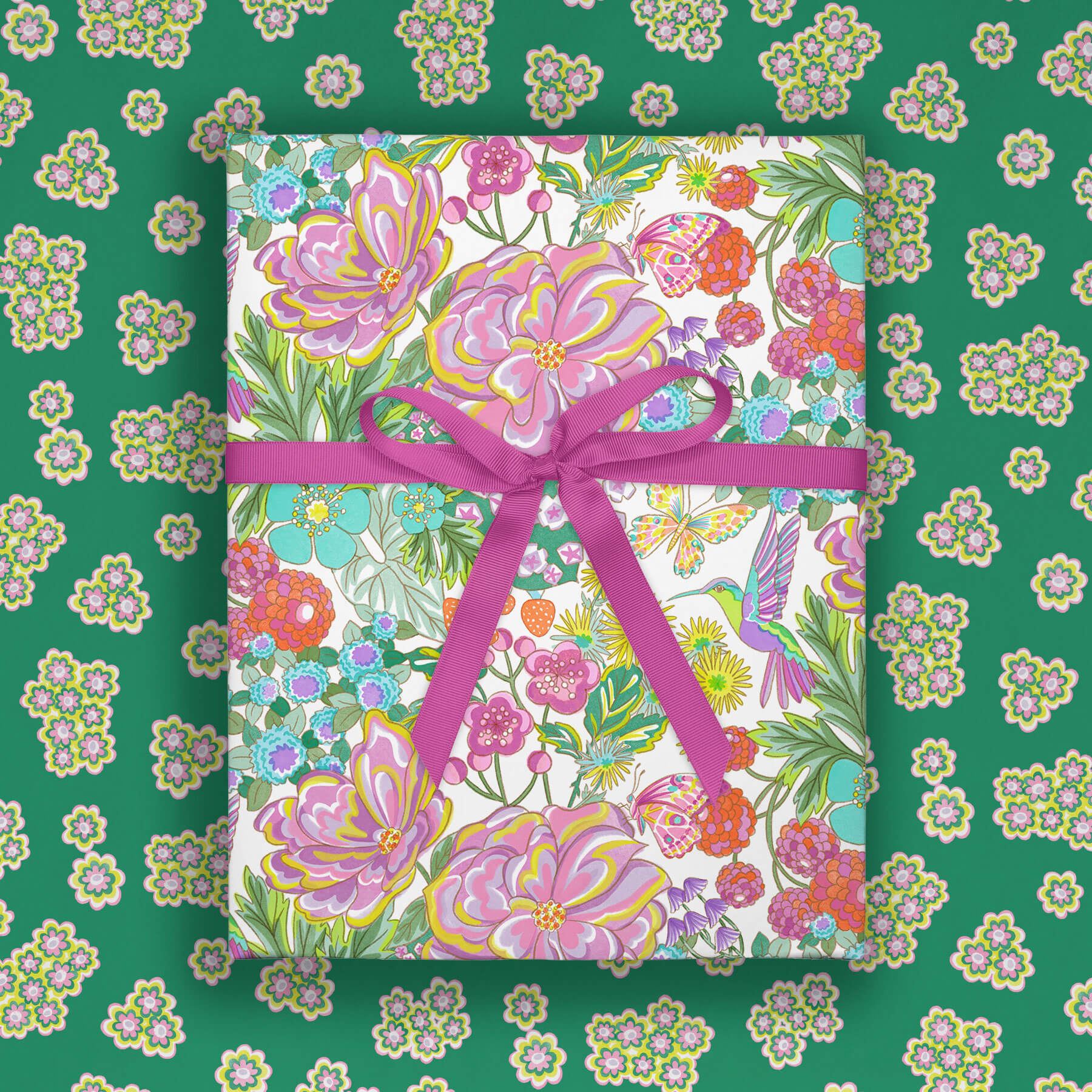Magic Garden, Double-Sided Flat Wrap
