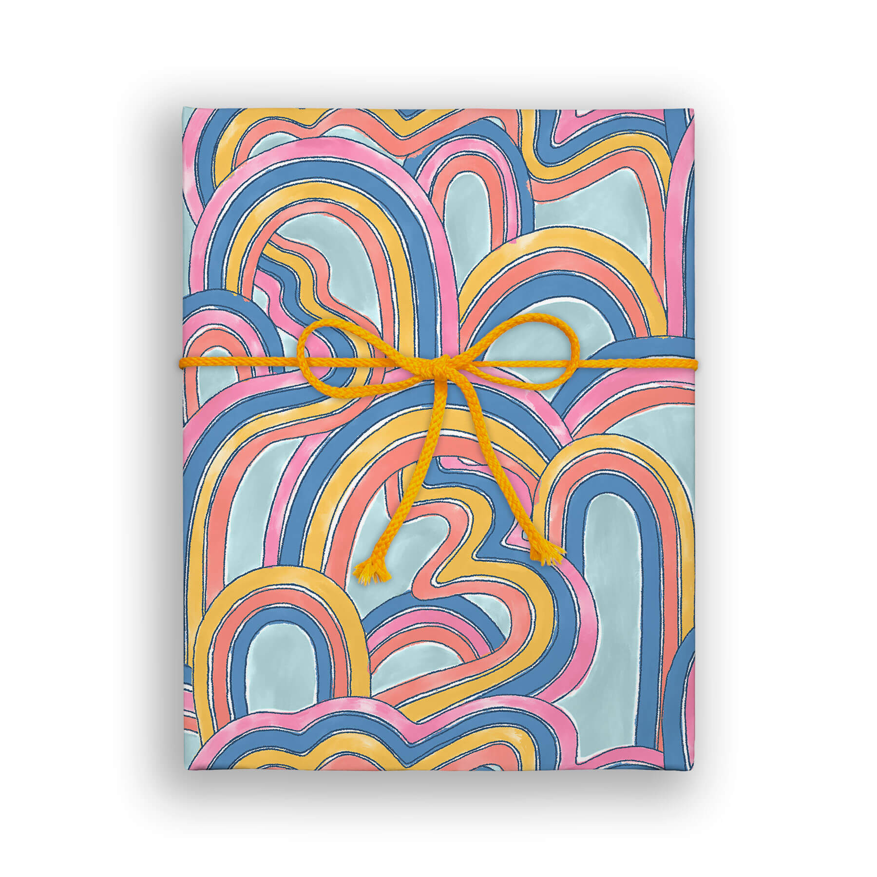 Rainbow Roads Double Sided Flat Wrap