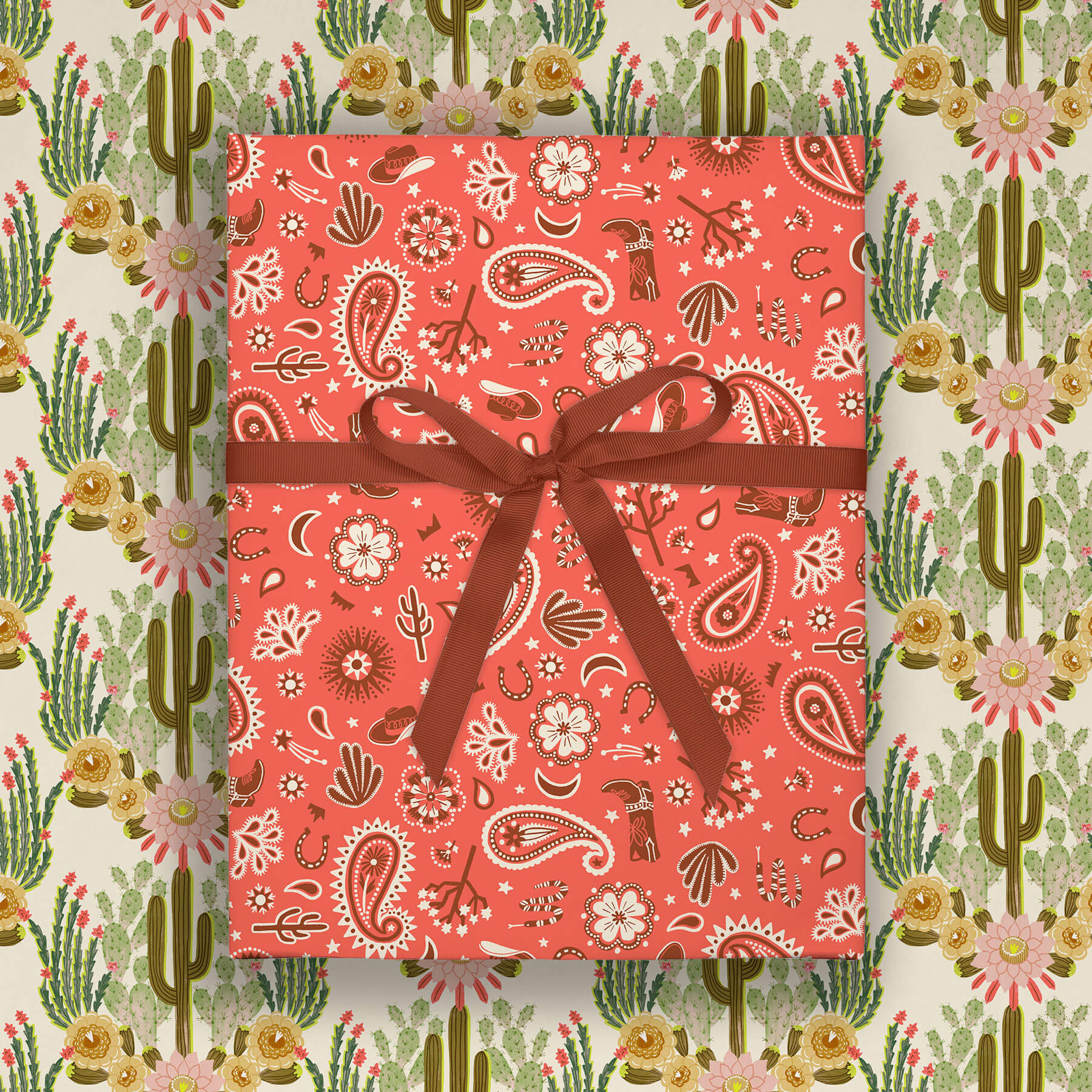 Bandana, Double-Sided Flat Wrap