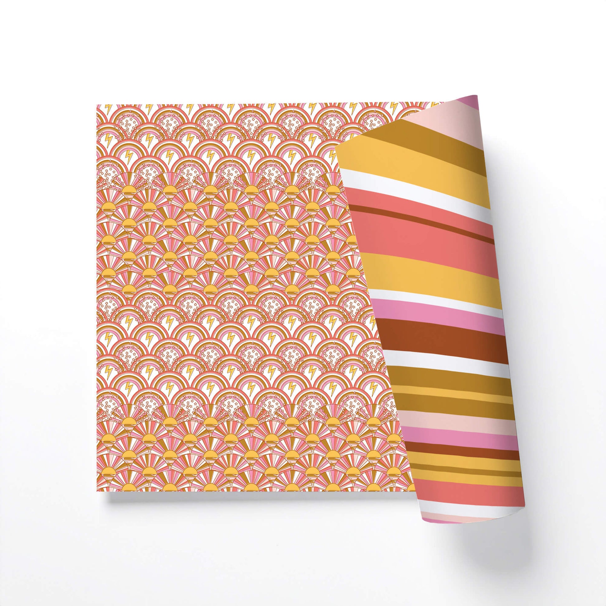 Transformative Sunshine & Rainbows Double-Sided Gift Wrap