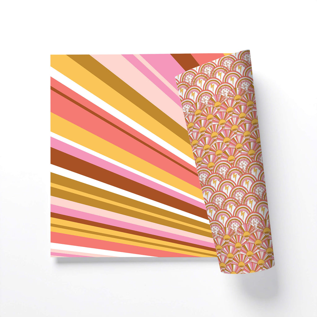 Sunshine and Rainbows Double Sided Flat Wrap