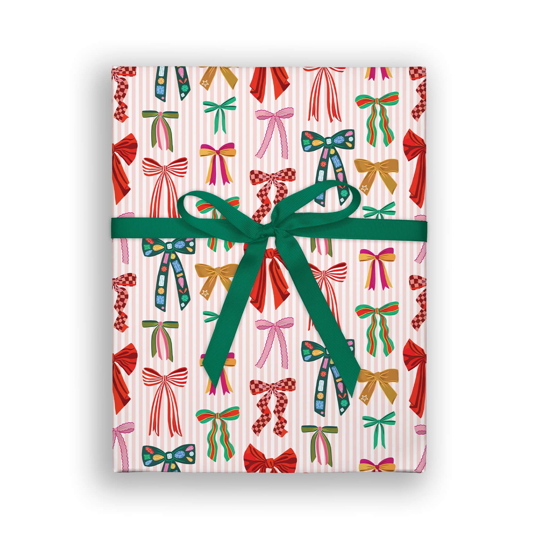 Bowtacular, Holiday Flat Wrap, Single-Sided, Set of 3