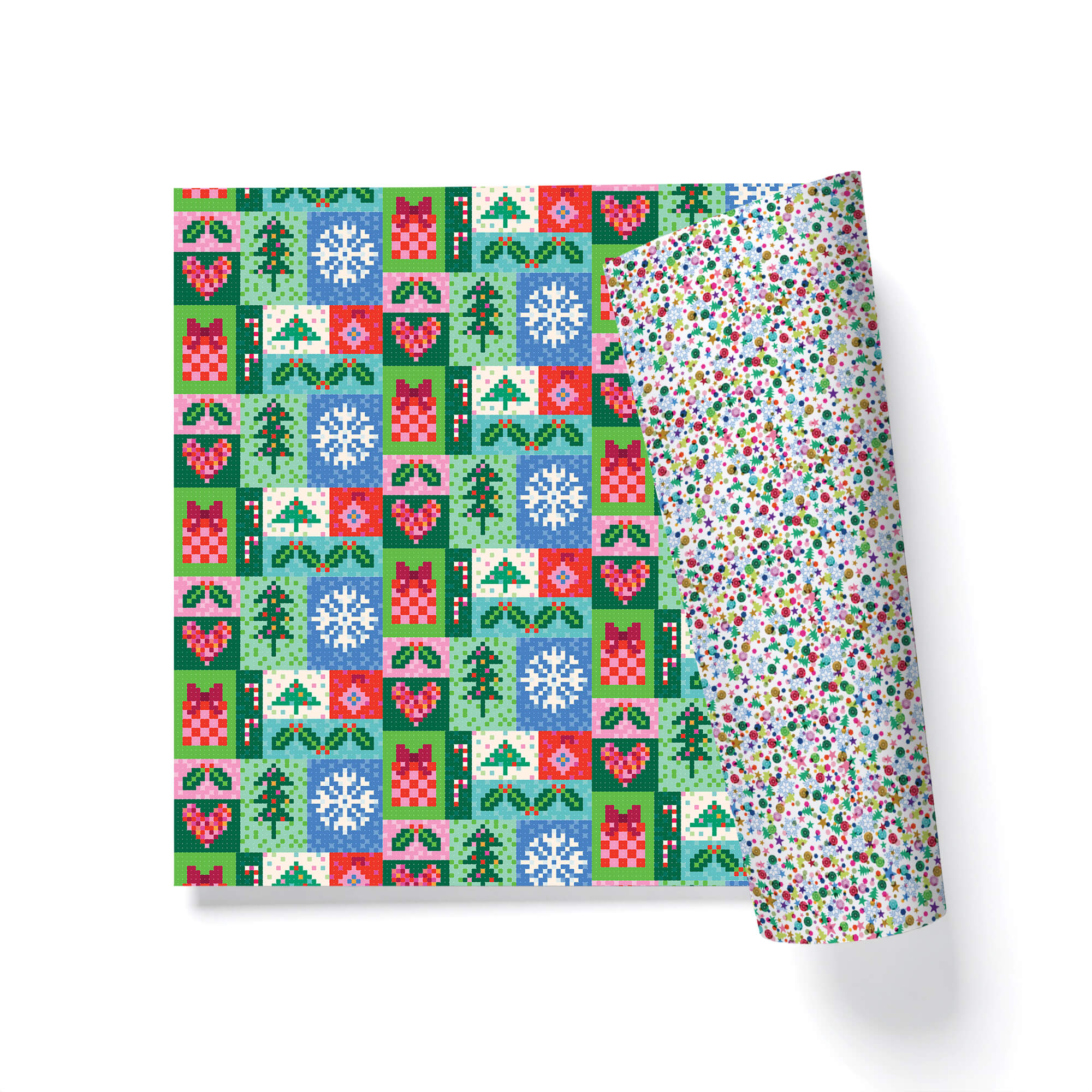 Craft Lover Melty Beads and Sequins Double Sided Gift Wrap