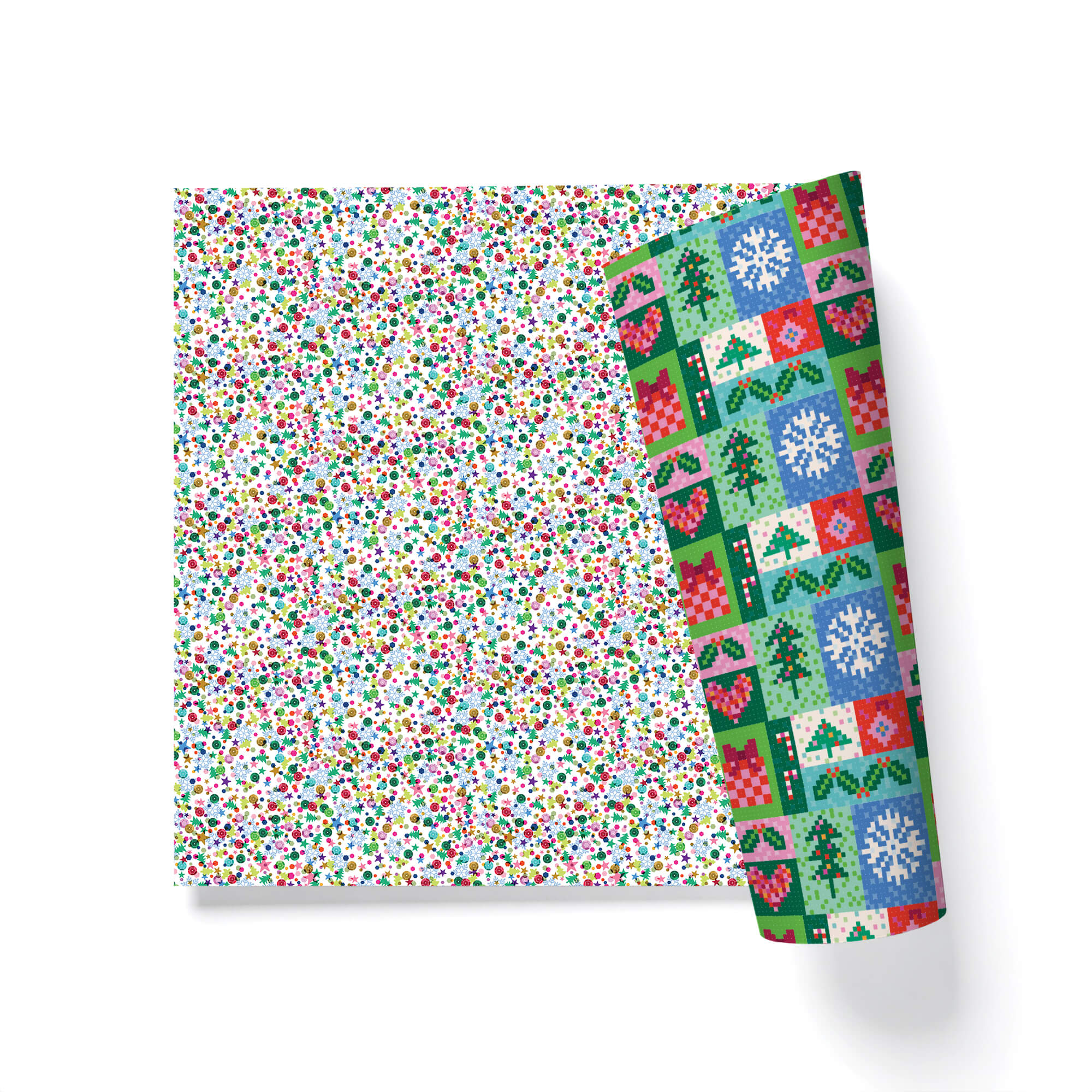 Craft Lover Melty Beads and Sequins Double Sided Gift Wrap